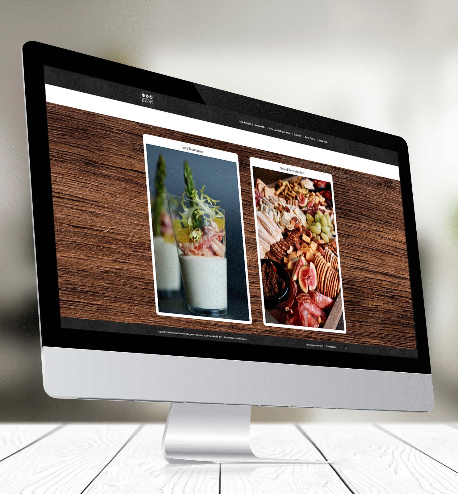 Webdesign Keuken van Danny
